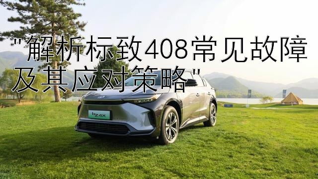 解析标致408常见故障及其应对策略