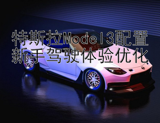 特斯拉Model3配置新手驾驶体验优化