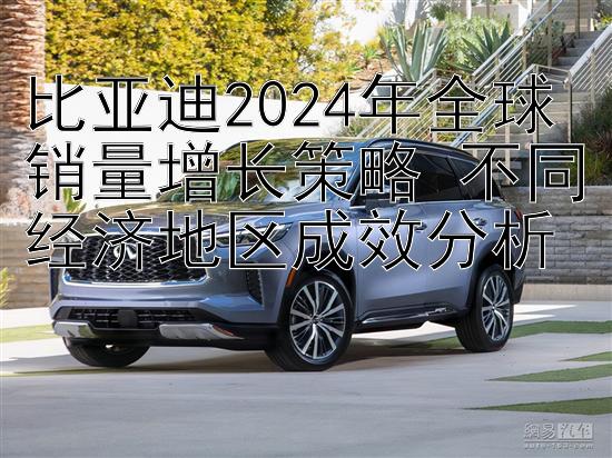 比亚迪2024年全球销量增长策略 不同经济地区成效分析